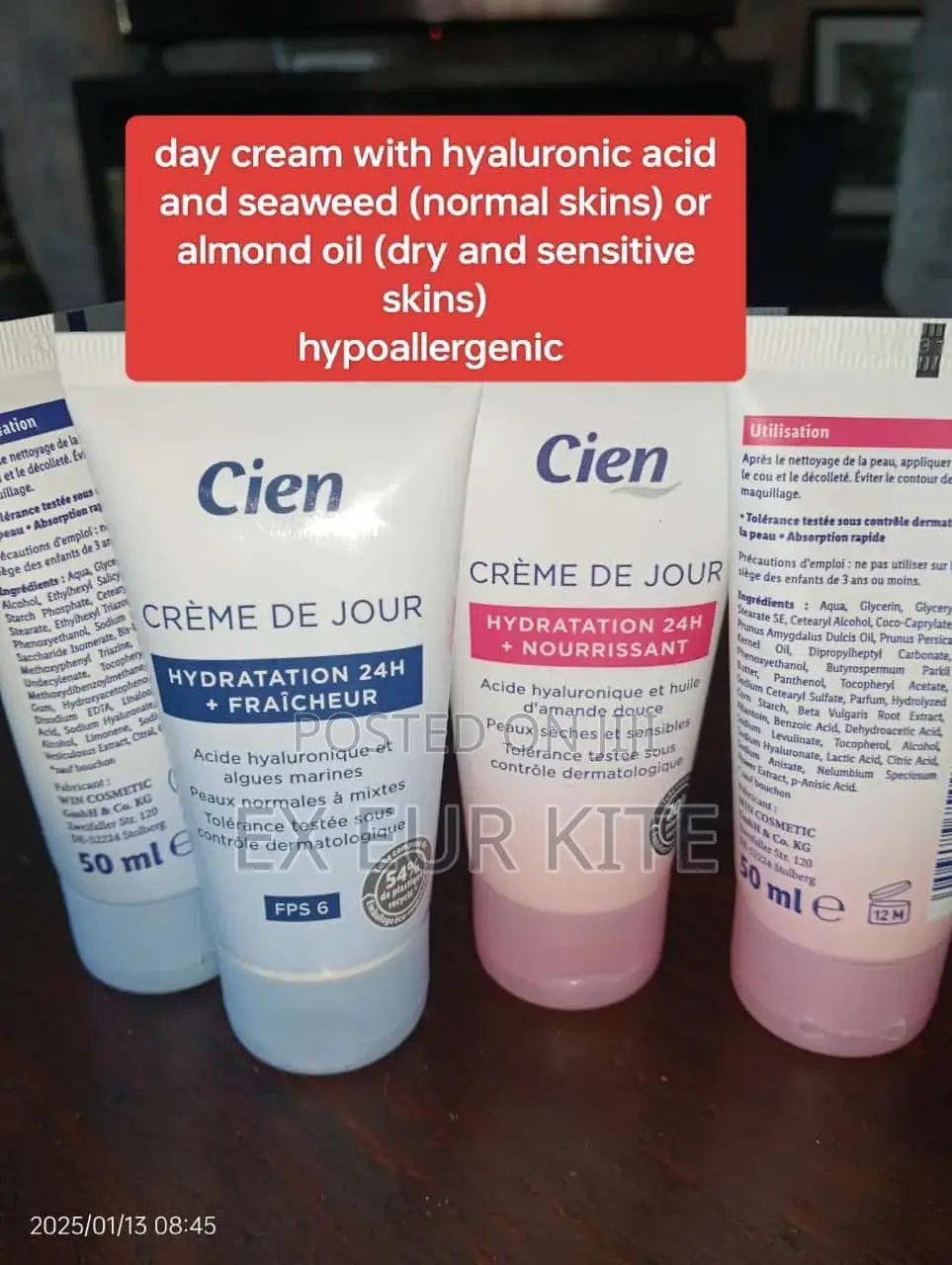 Cien Day Cream Moisturizer