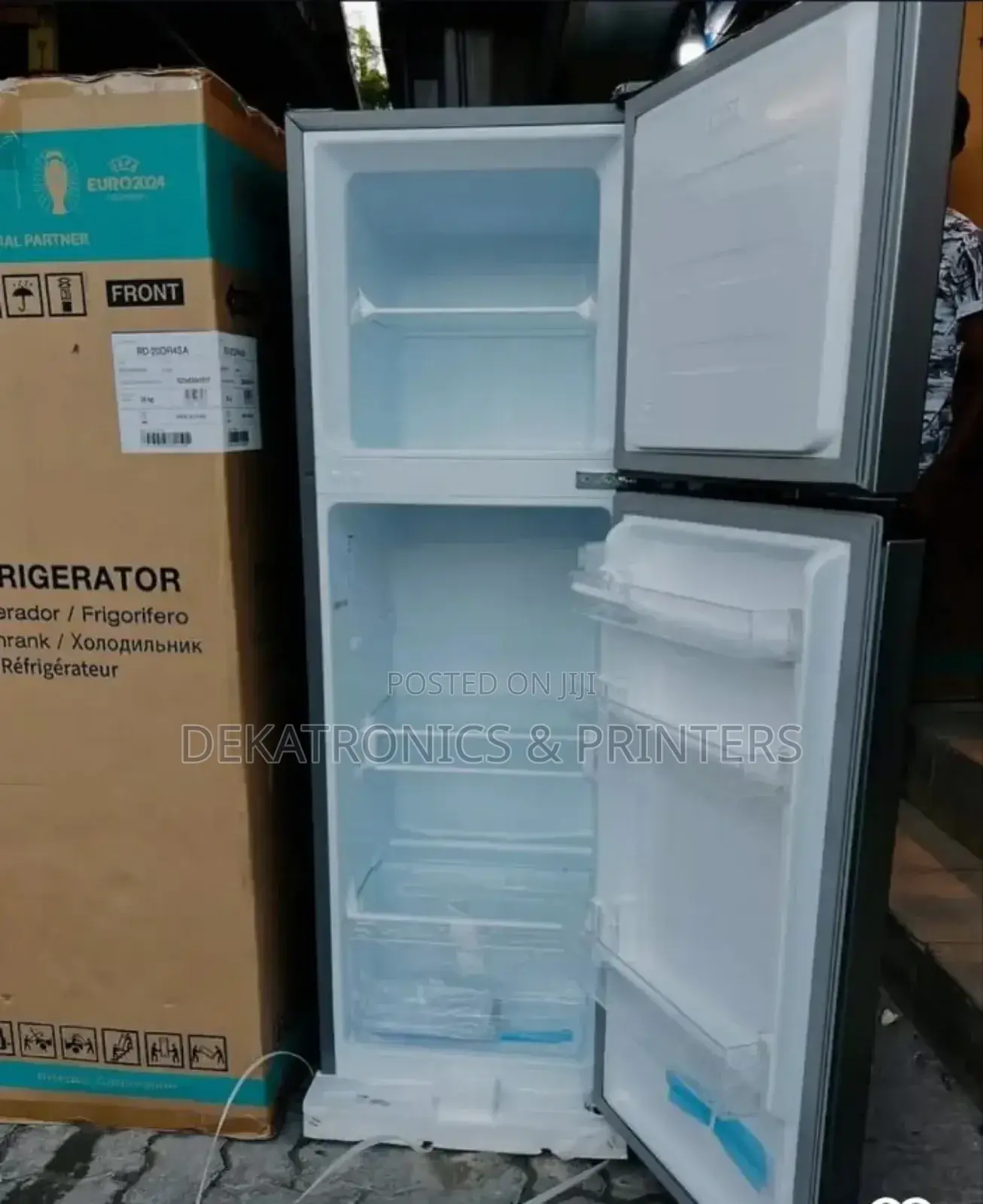Hisense 154 Liters Double Door Refrigerator (Ref154dr)