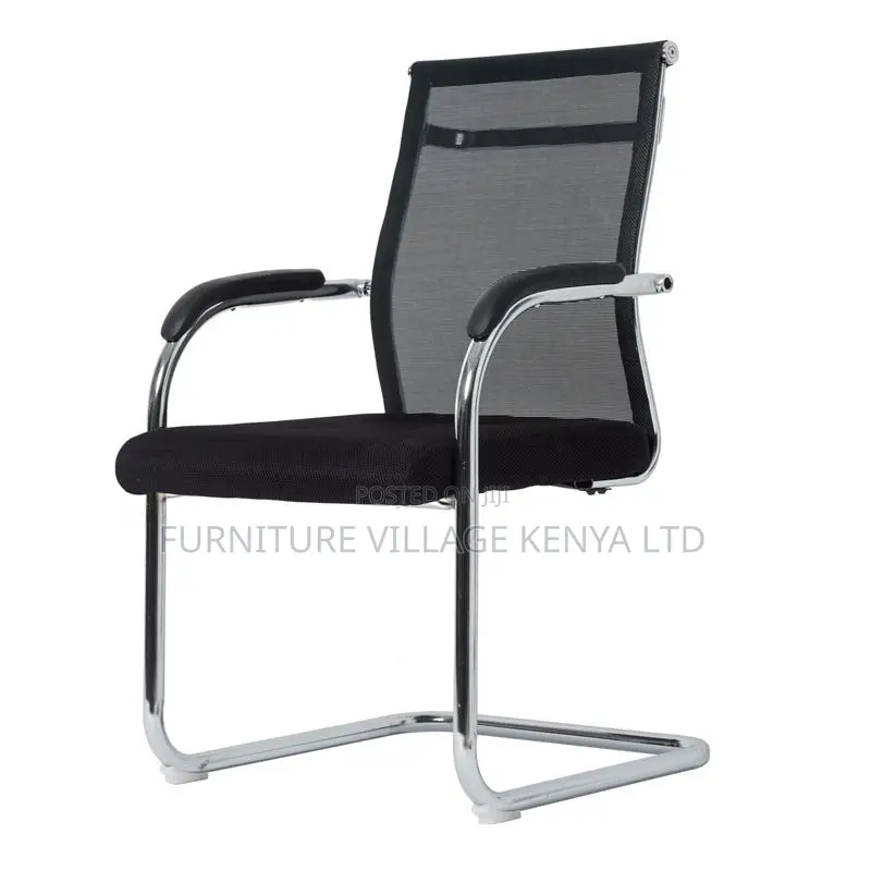 Ergonomic Midnight Black Mesh Office Desk Chair