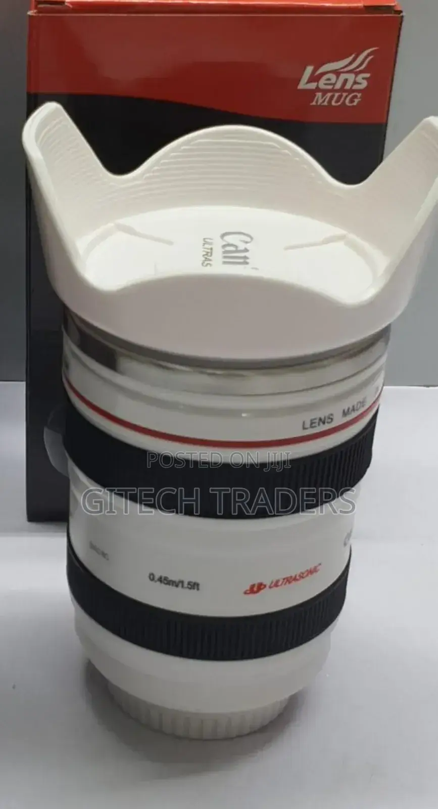 400ml Camera Lens Thermocup