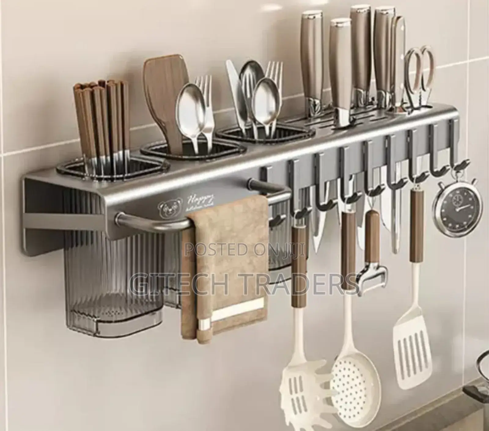 *Wall Mounted Cutlery Holder