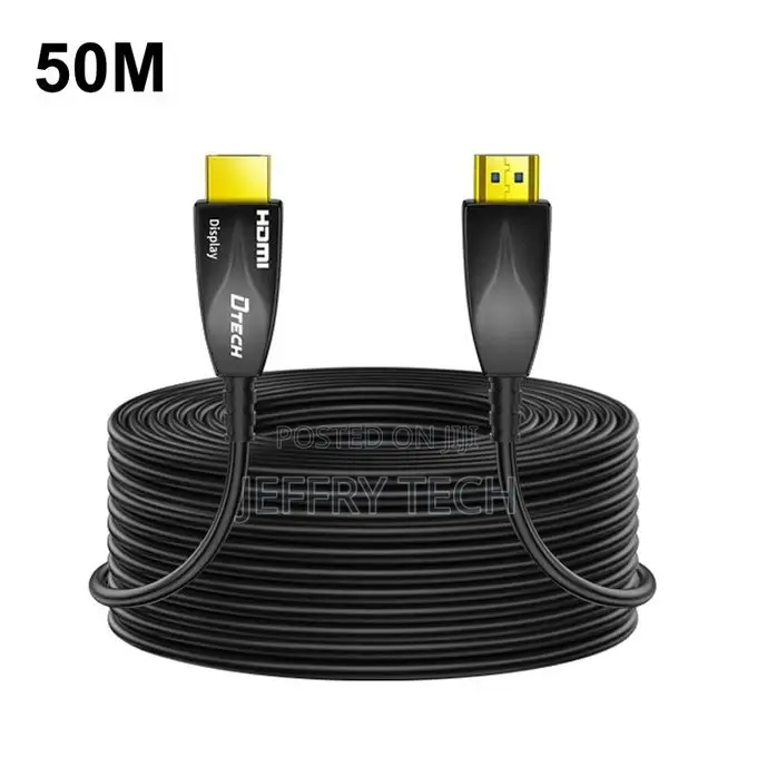 Hdmi 2.0 Version Fiber Optical Line 60hz Large Length 50m
