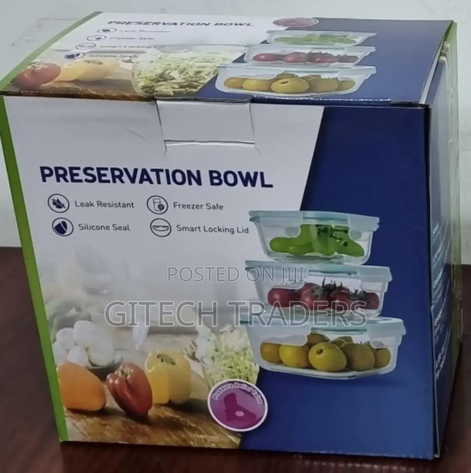 3in1 Glass Preservation Bowls