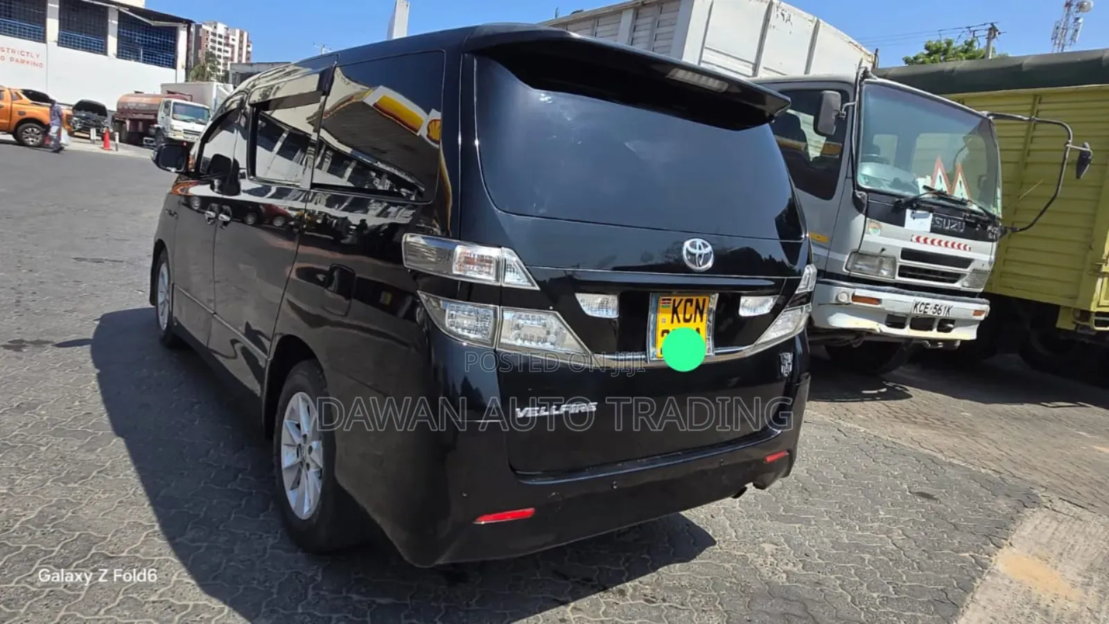 Toyota Vellfire 2011 Black