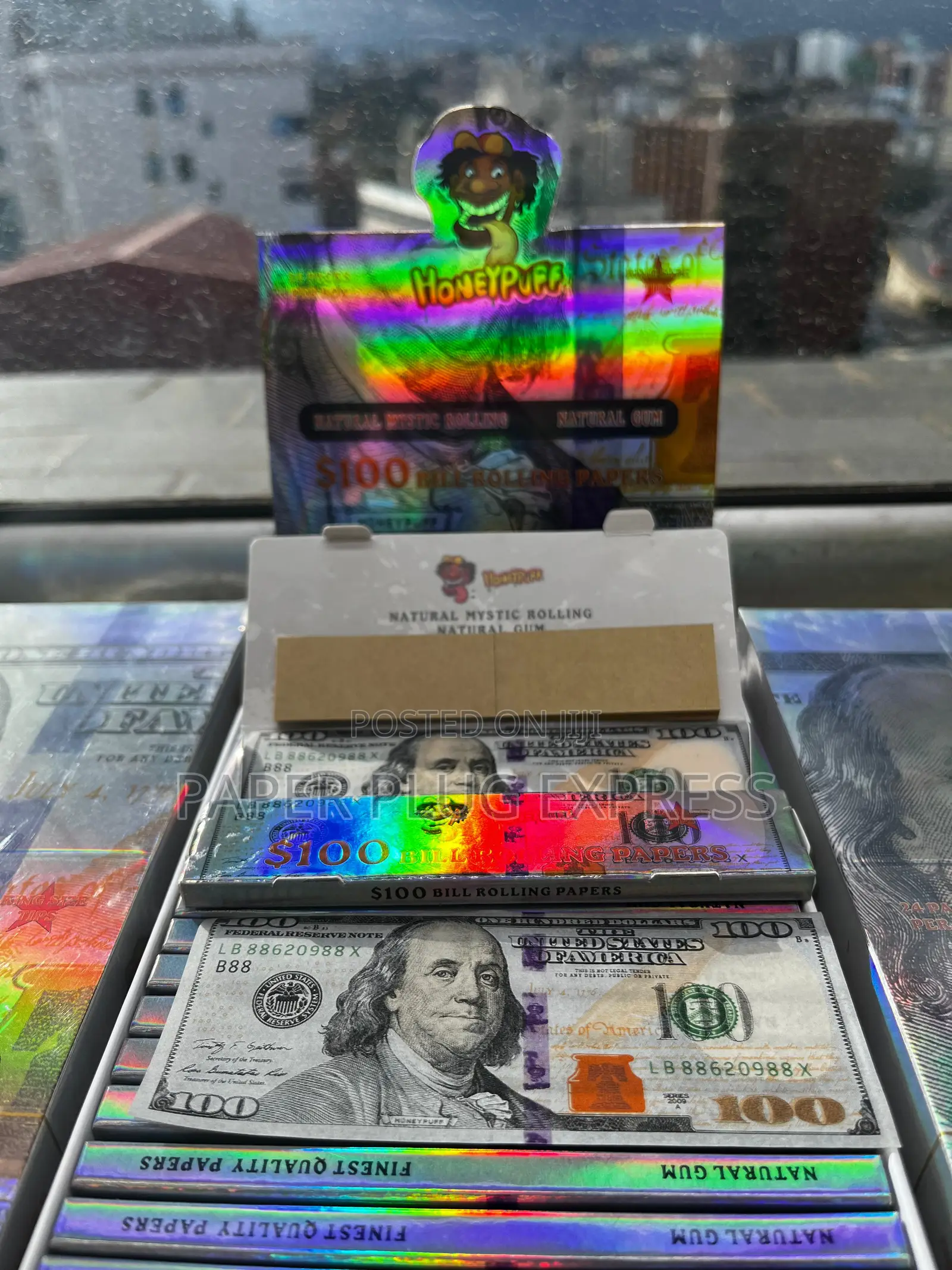 $100 Dollar Bill Rolling Paper King Size
