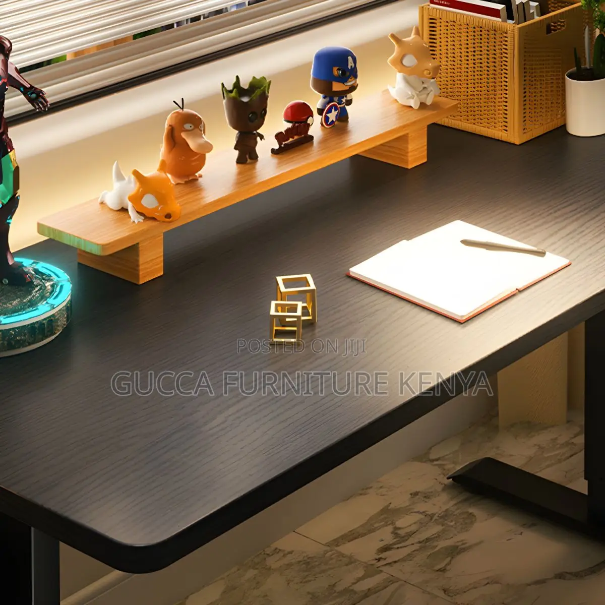 Office Tables: 120cm Electric Desk for Bedroom or Office