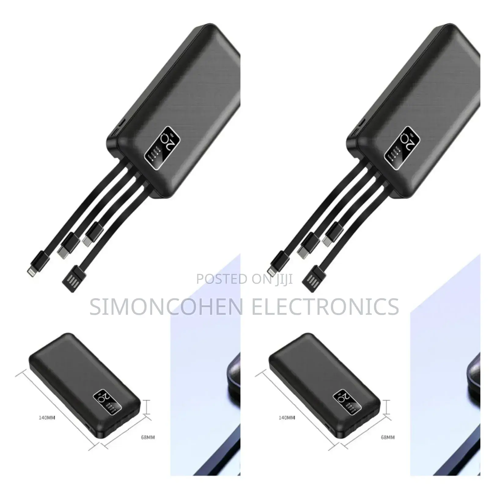 20000mah High Capacity Powerbank
