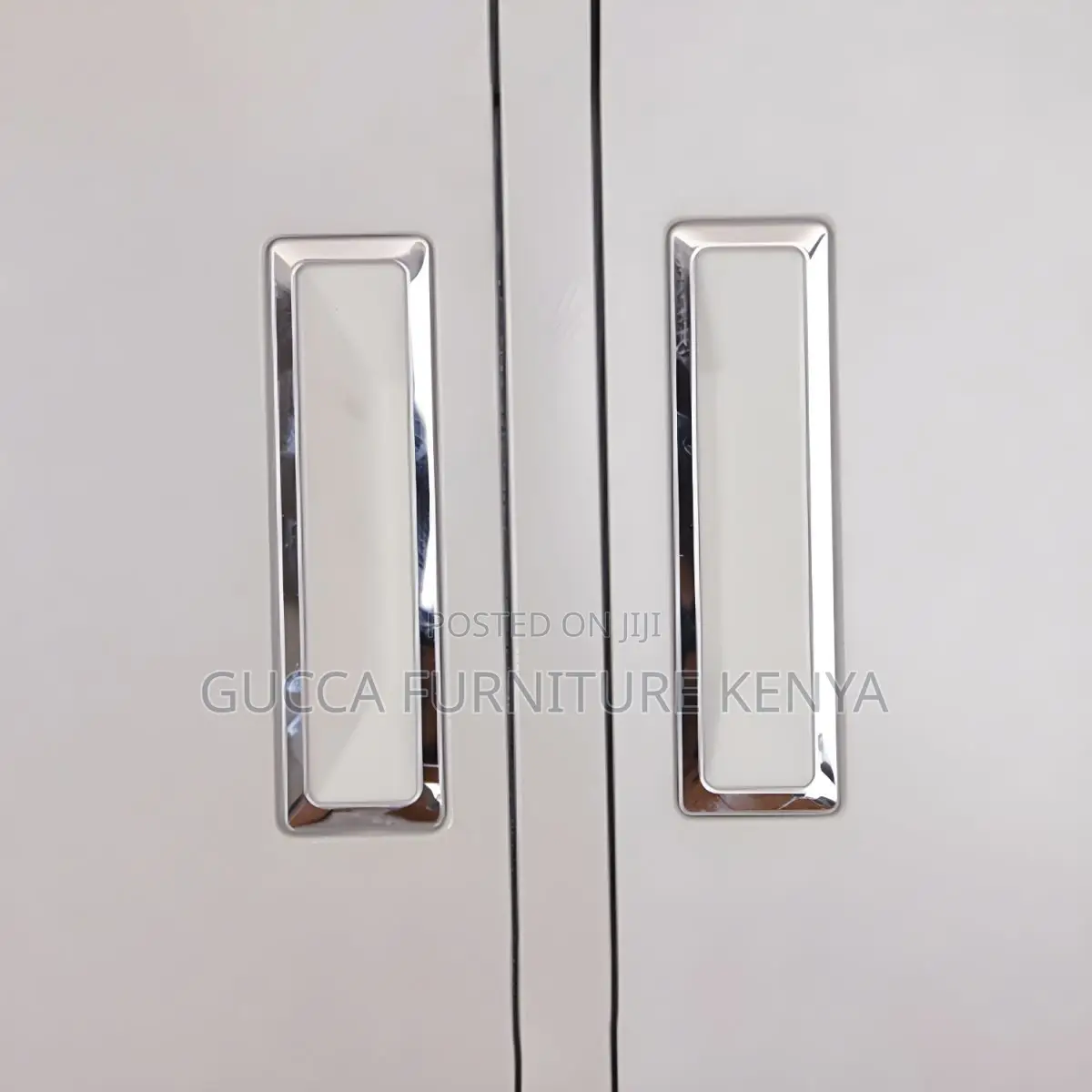 Cabinets:2-Door Metal Hinged Wardrobe Cabinet Office Home