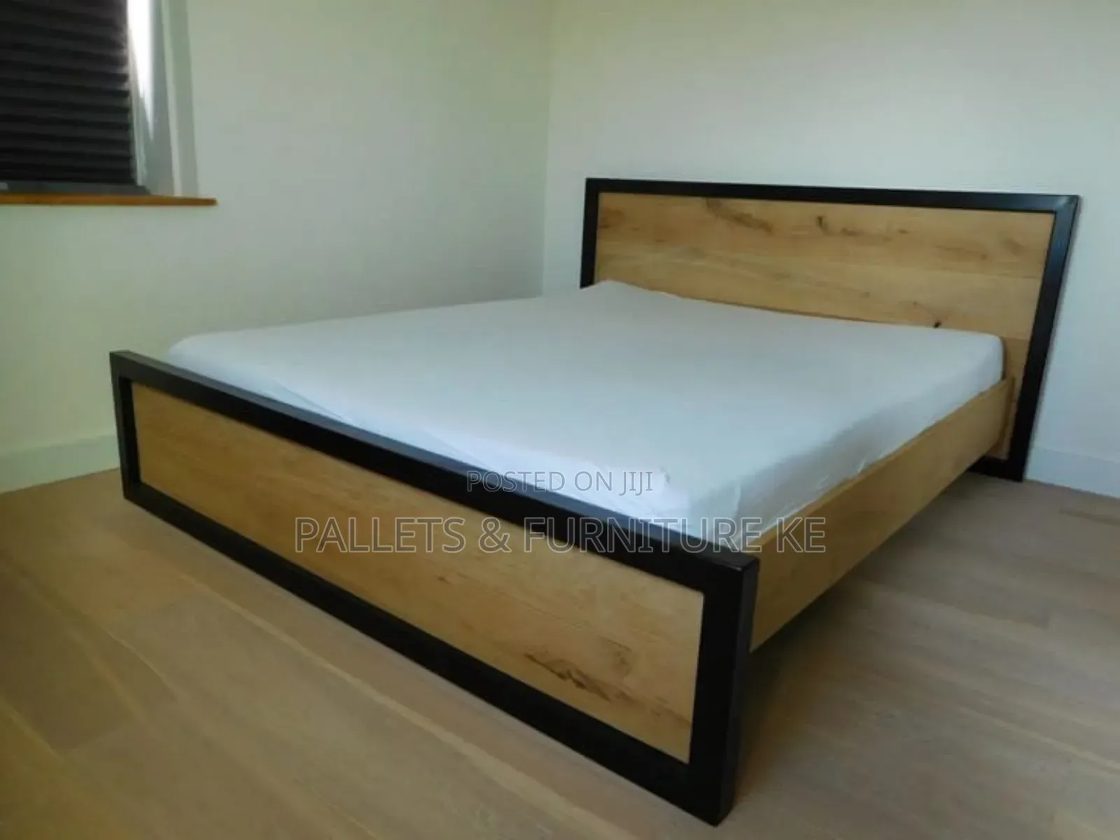 Steel Wood Serenity Bed
