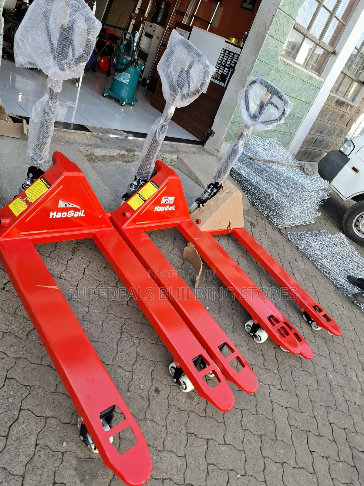 Industrial Warehouse Pallet Trolley-3000kg.