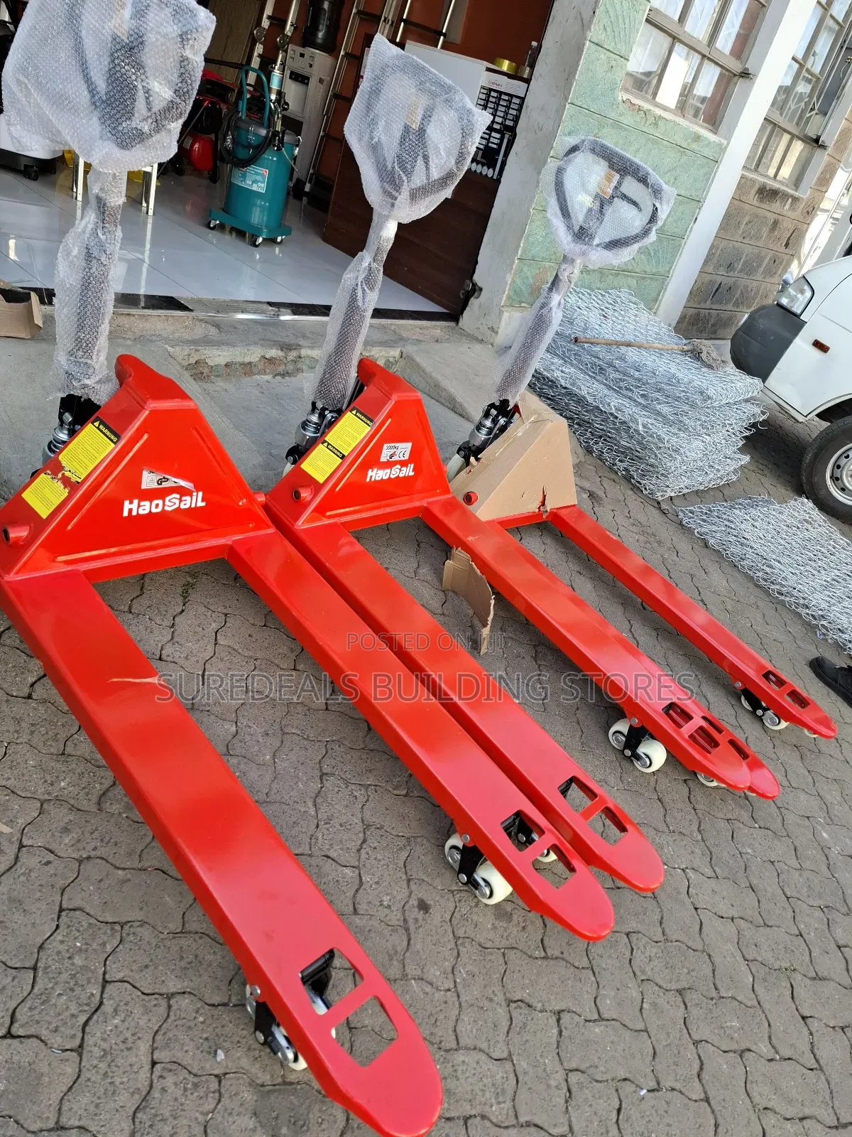 Industrial Warehouse Pallet Trolley-3000kg.