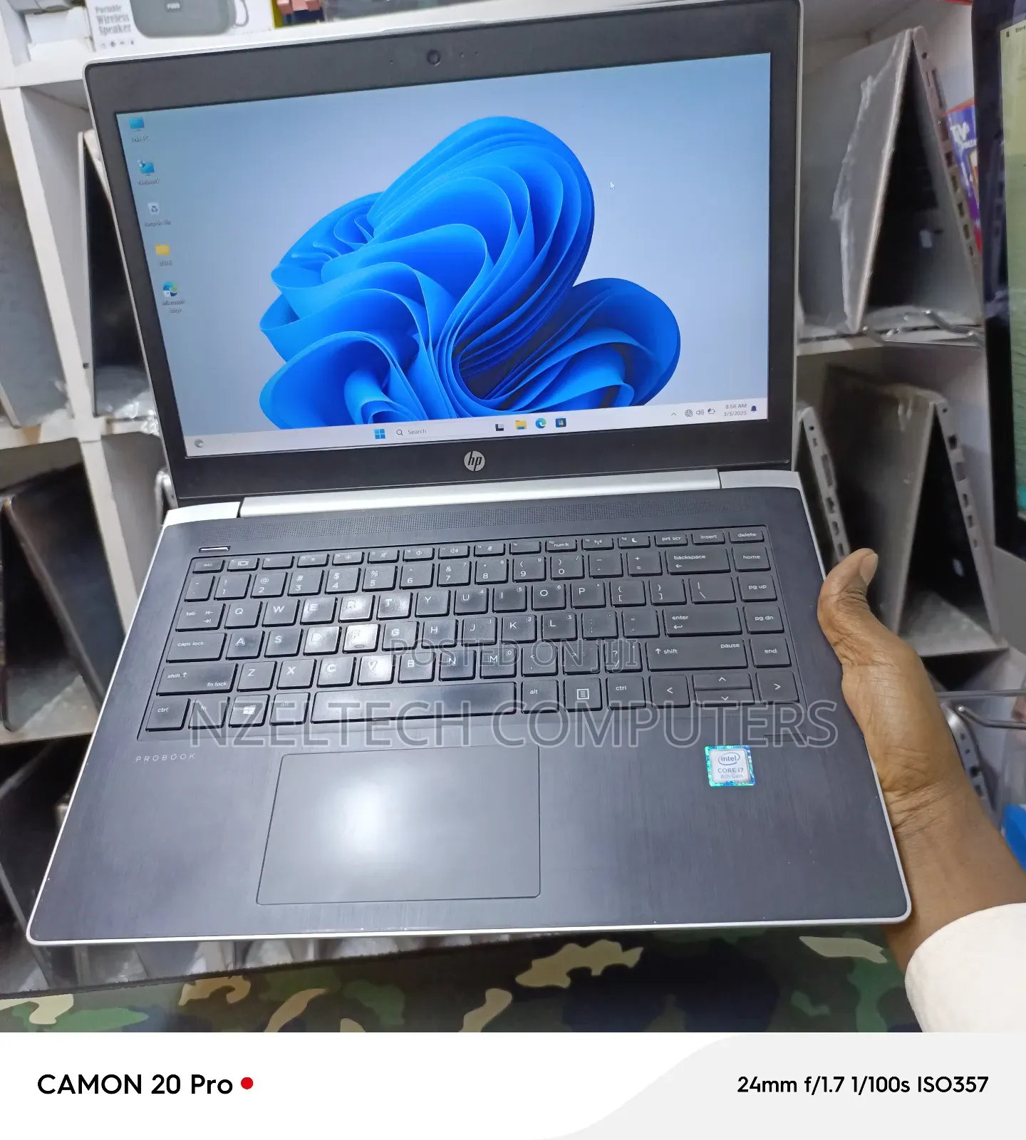 Laptop HP ProBook 440 G5 8GB Intel Core I7 HDD+SSD 1T