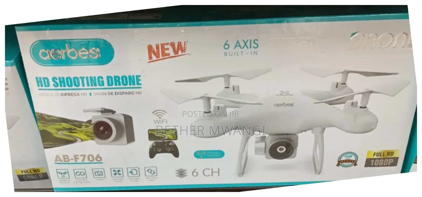 Full Hd 1080p Shooting Drone in Kenya