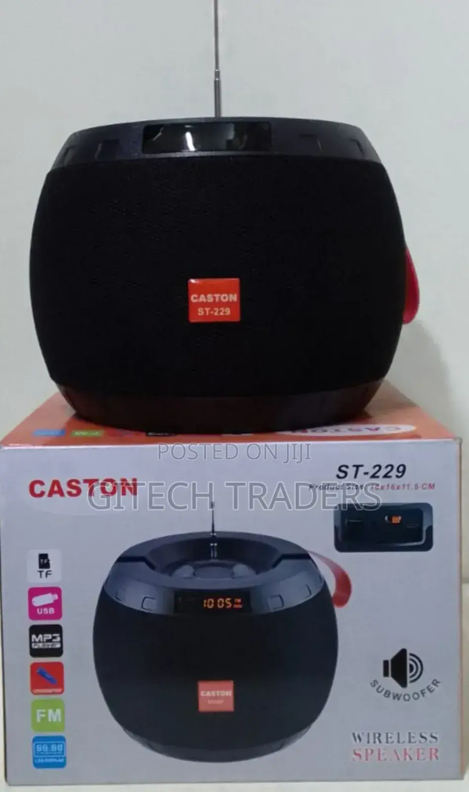 Caston Portable Bluetooth Speaker