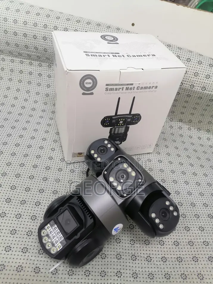 Efficient /;Ac Powered V380 PTZ Smart Camera 3 Lens