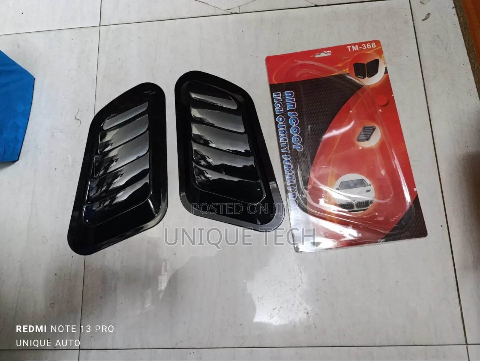 Car Bonnet Air Vent ( Sleek Look Better Venting
)