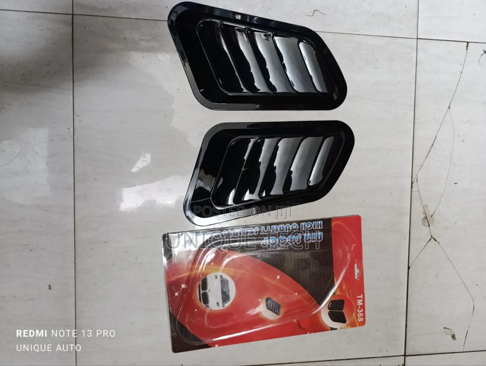 Custom Bonnet Air Vent for Performance Style