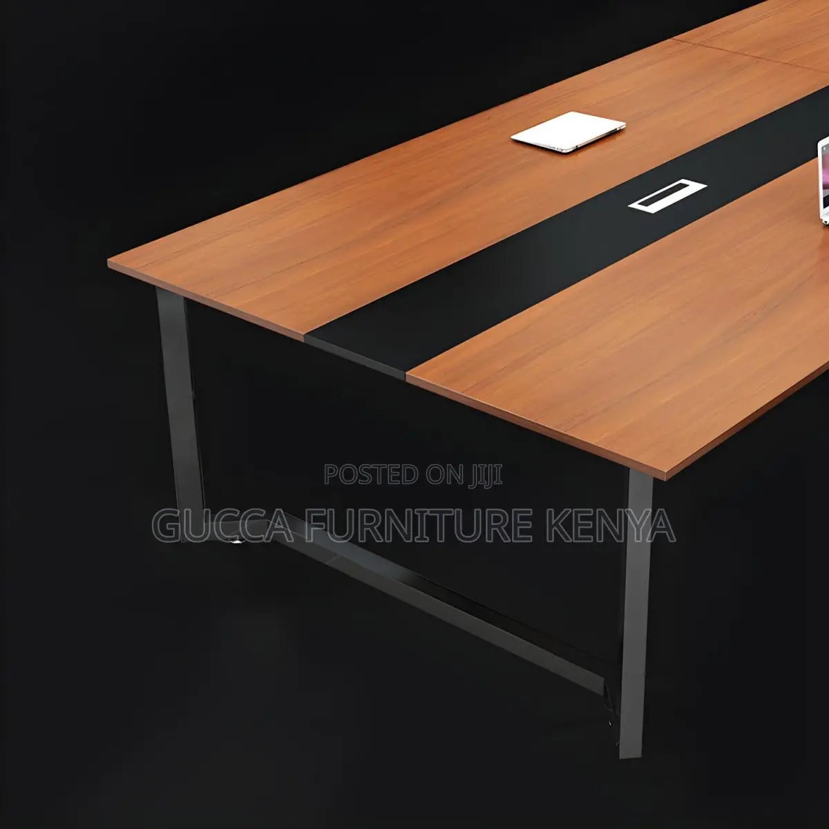 Boadroom Tables: Brown Tone Color Block Conference Table