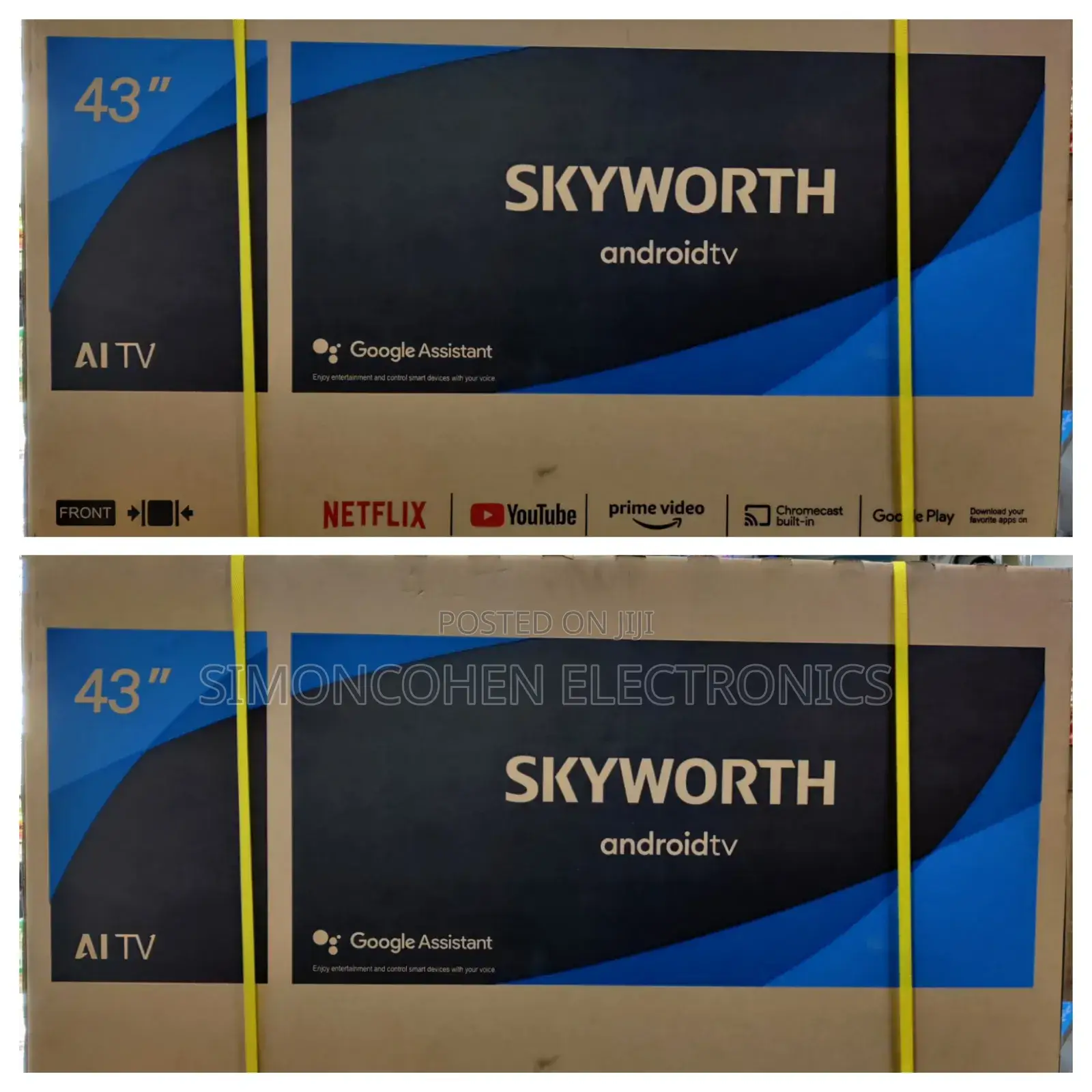 Skyworth 43 Inches Smart Google Tv