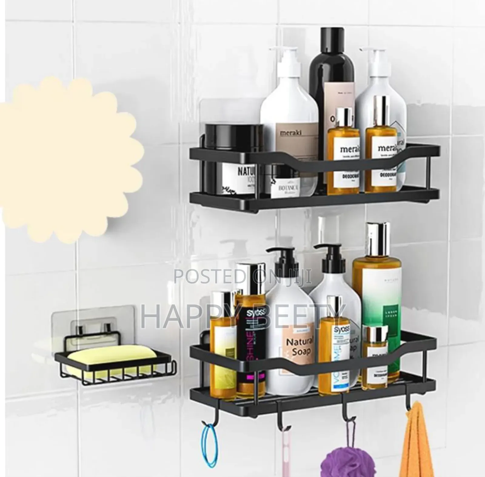 *3 PCS Shower Caddy Shelf/Bathroom Organizer*