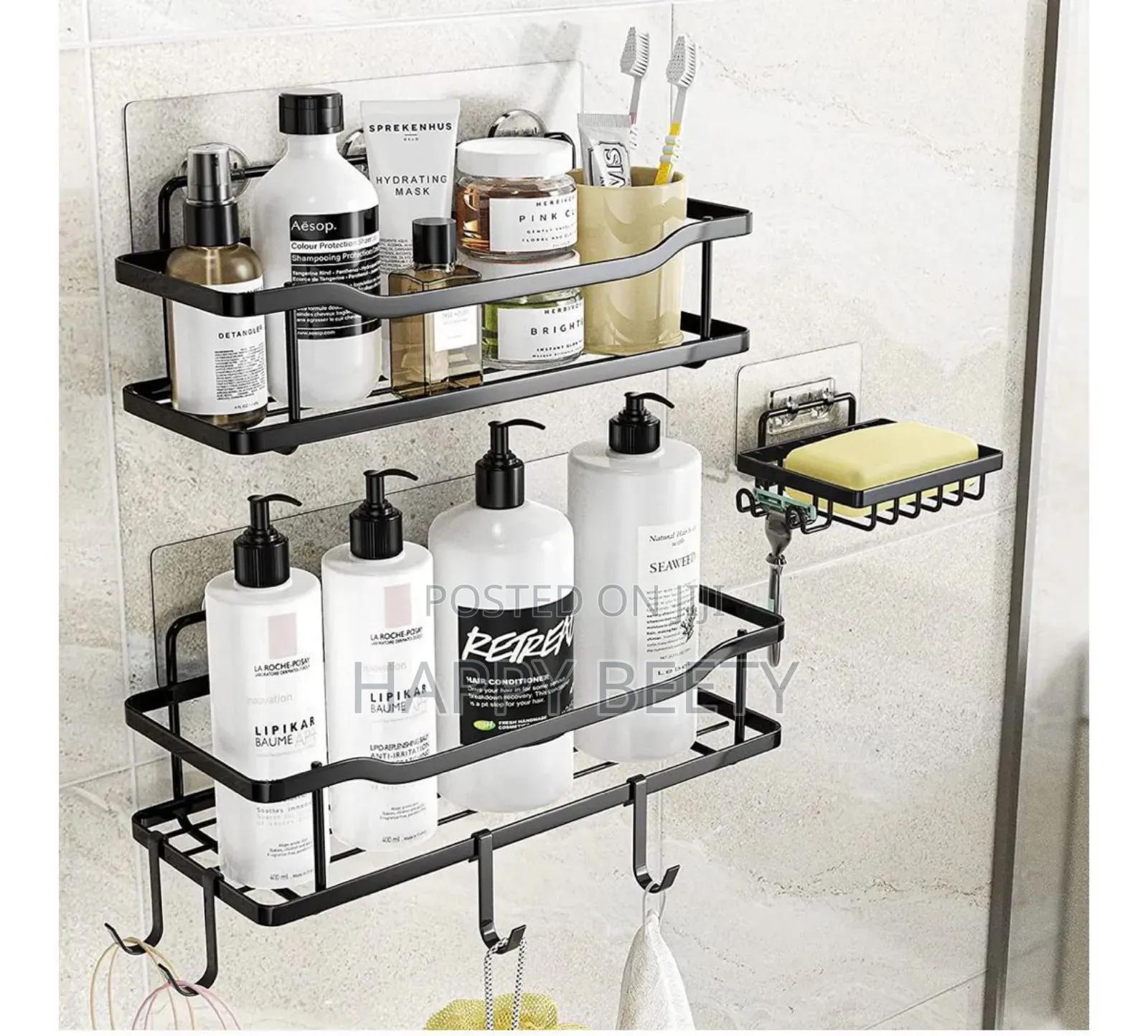 *3 PCS Shower Caddy Shelf/Bathroom Organizer*