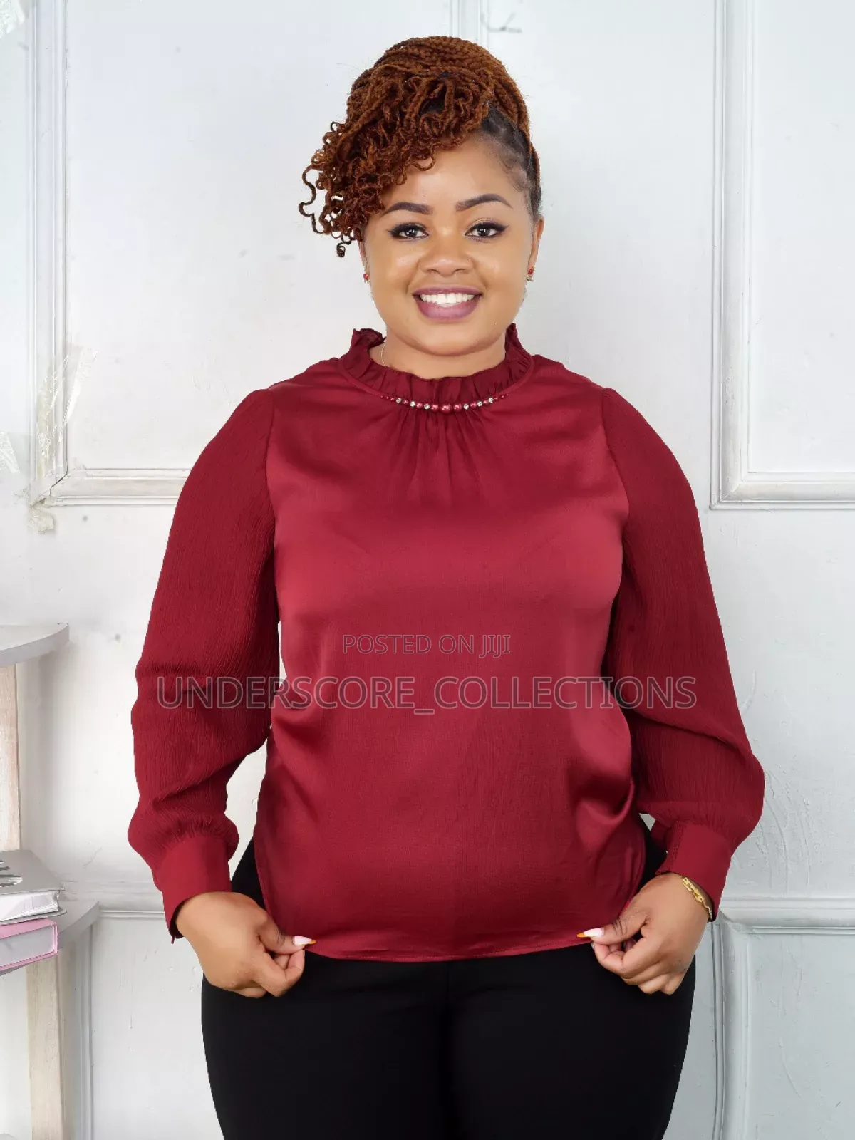 Maroon Stylish Tops
