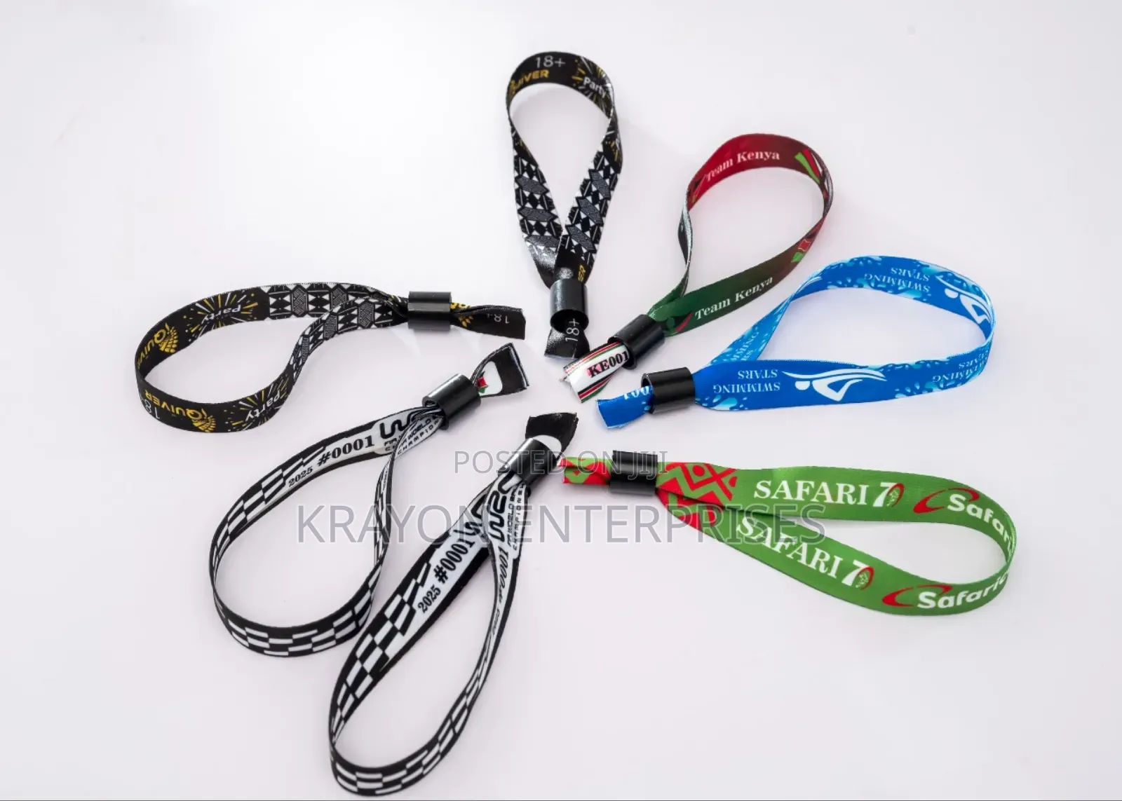 Fabric Event Wristbands