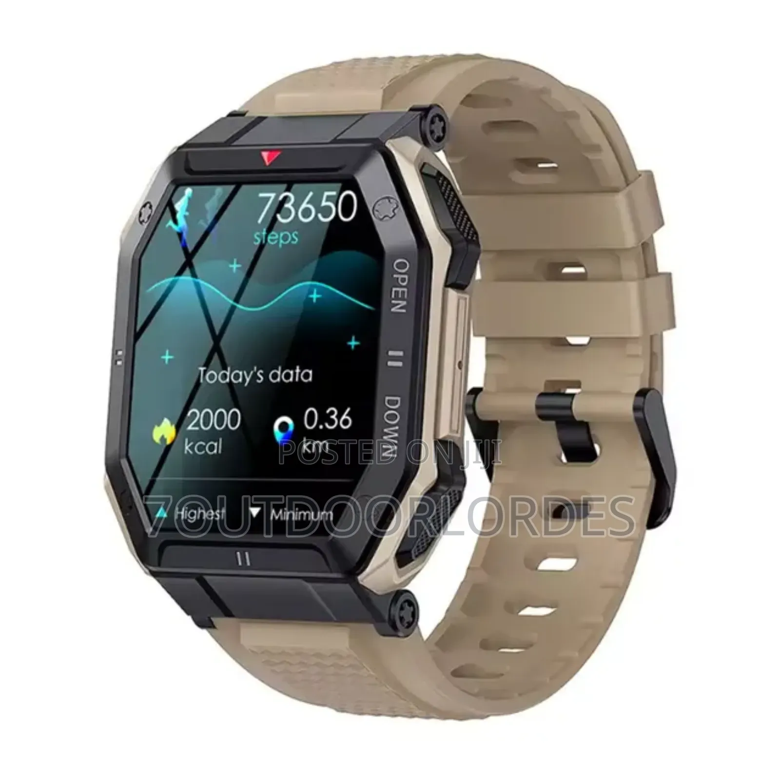 Tactical Outdoor Smart Sport Watch