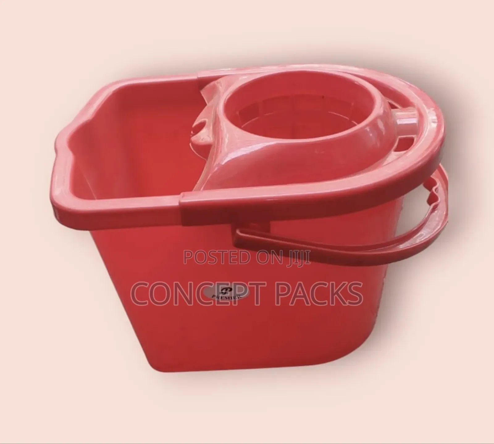 12pcs Premier Mop Bucket. Assorted Colours