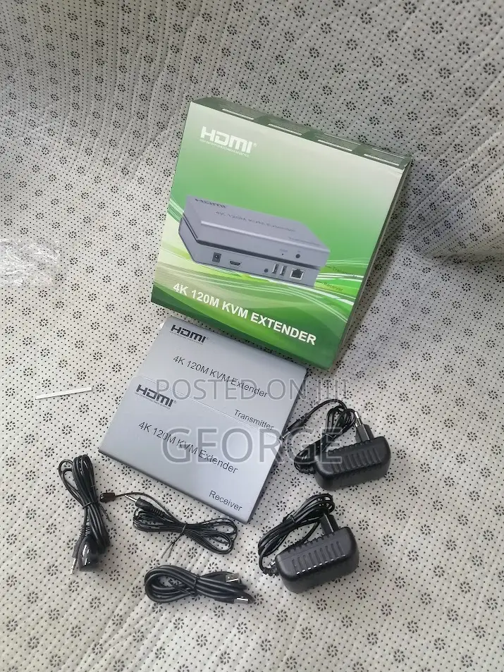 Specialized 120m Hdmi Usb Kvm Extender Over Cat5e/6 Rj45