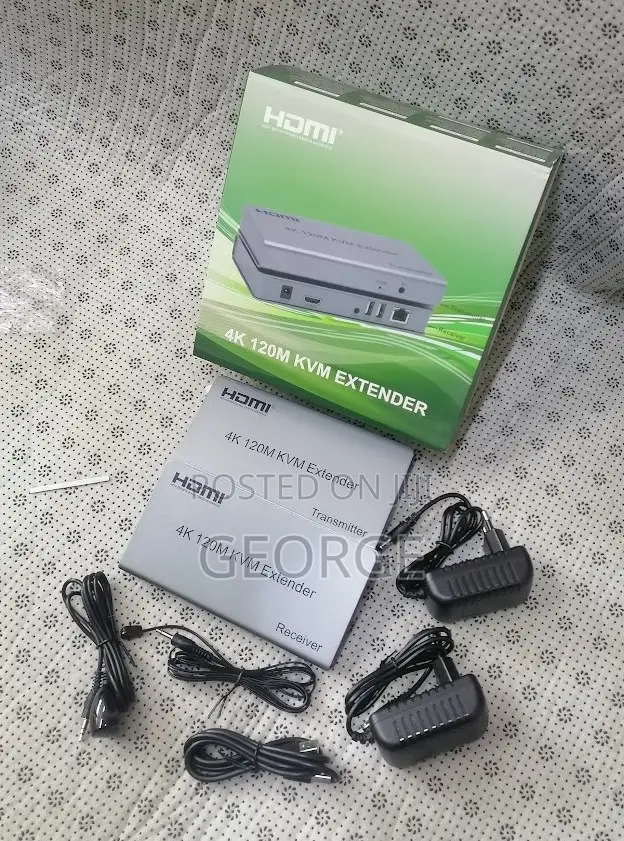 Definitave 120m Hdmi Usb KVM Extender Over Cat5e/6 Rj45