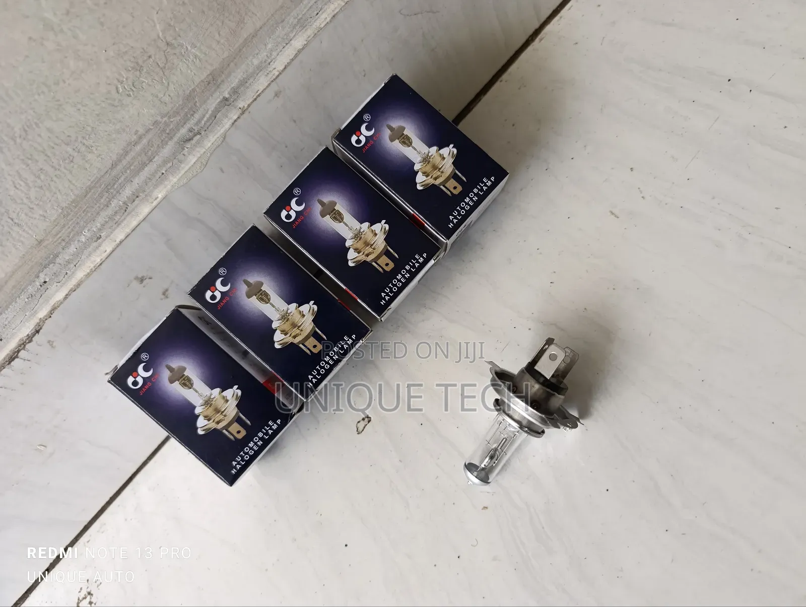 High-Performance 12v 100w H4 Halogen Headlight Bulb