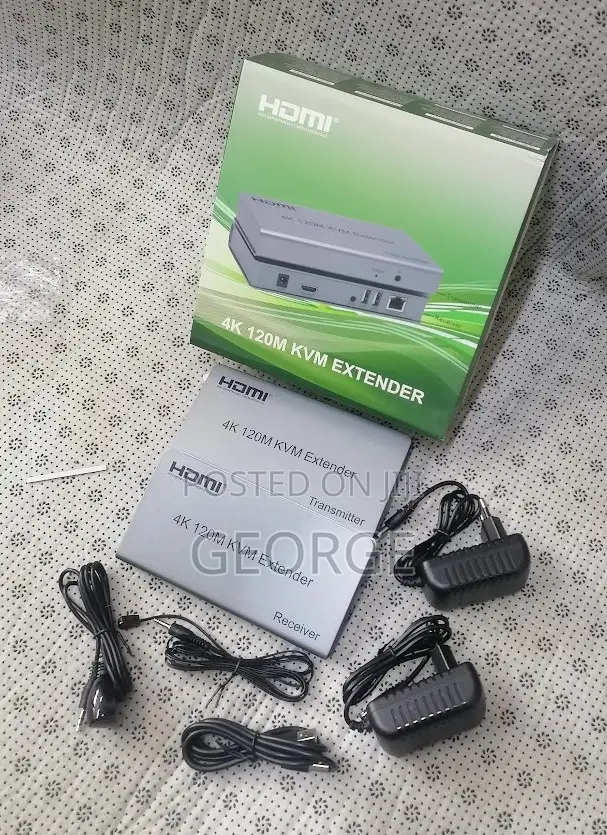 Top,Rated 120m Hdmi Usb Kvm Extender Over Cat5e/6 Rj45