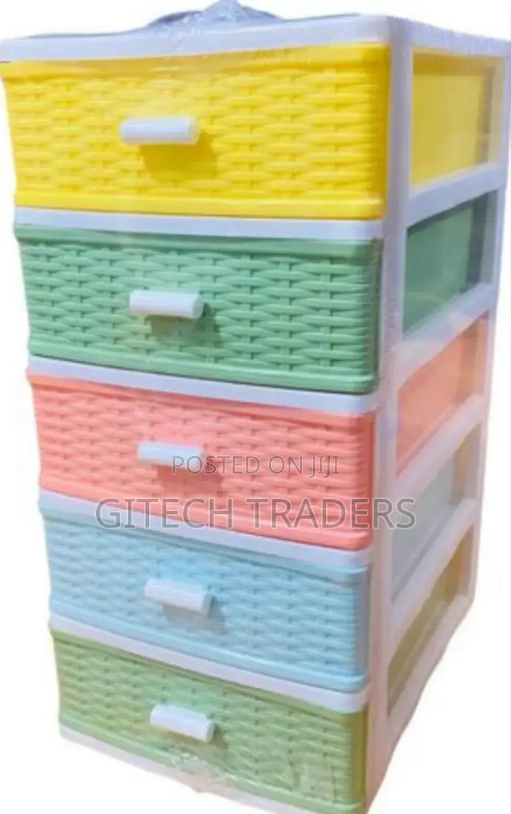 *Hard Plastic Mini Chest Drawer Organiser