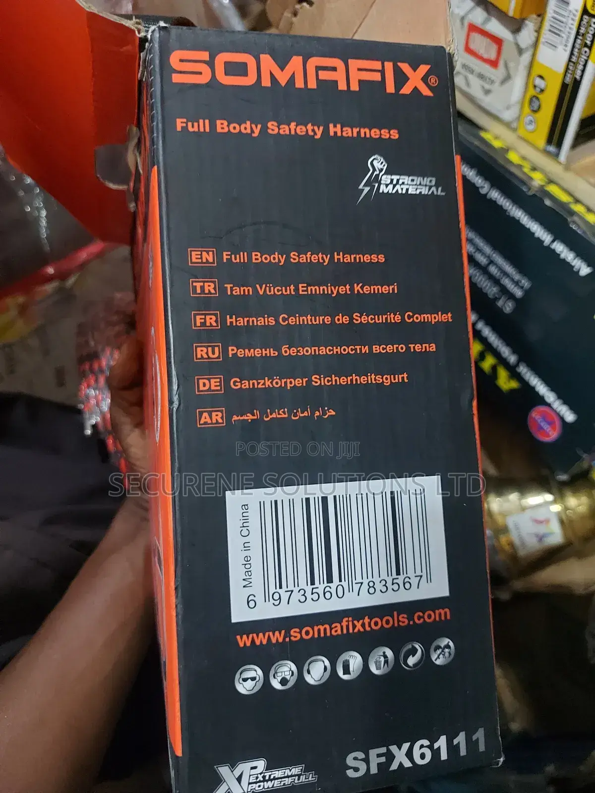 Somafix Full Body Safety Harness (Model Sfx6111):