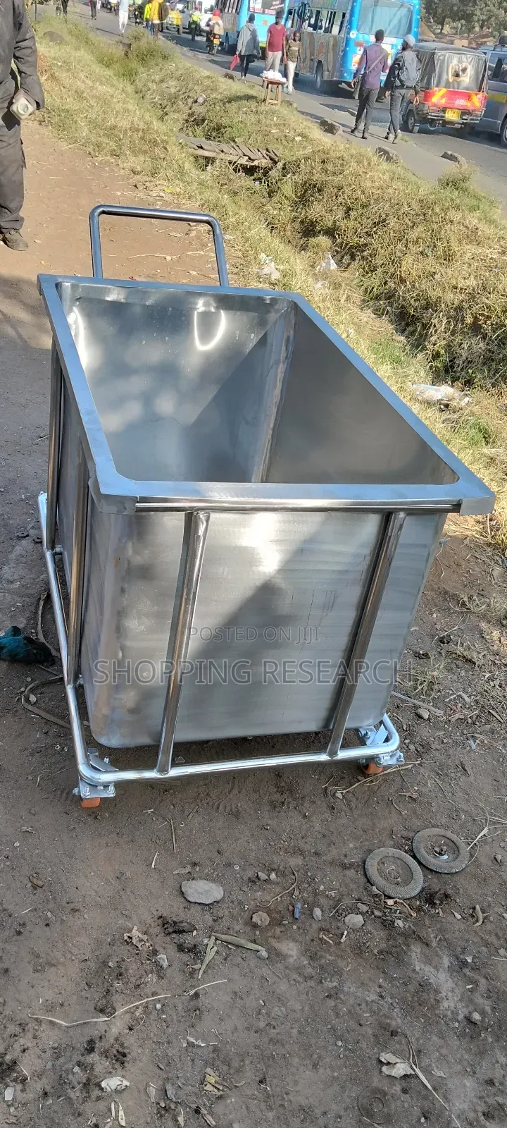 Laundry Trolley Stainless Steel