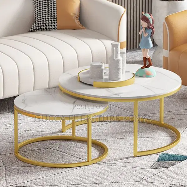 Coffee Tables:Orbicular Nested Framework Coffee Table