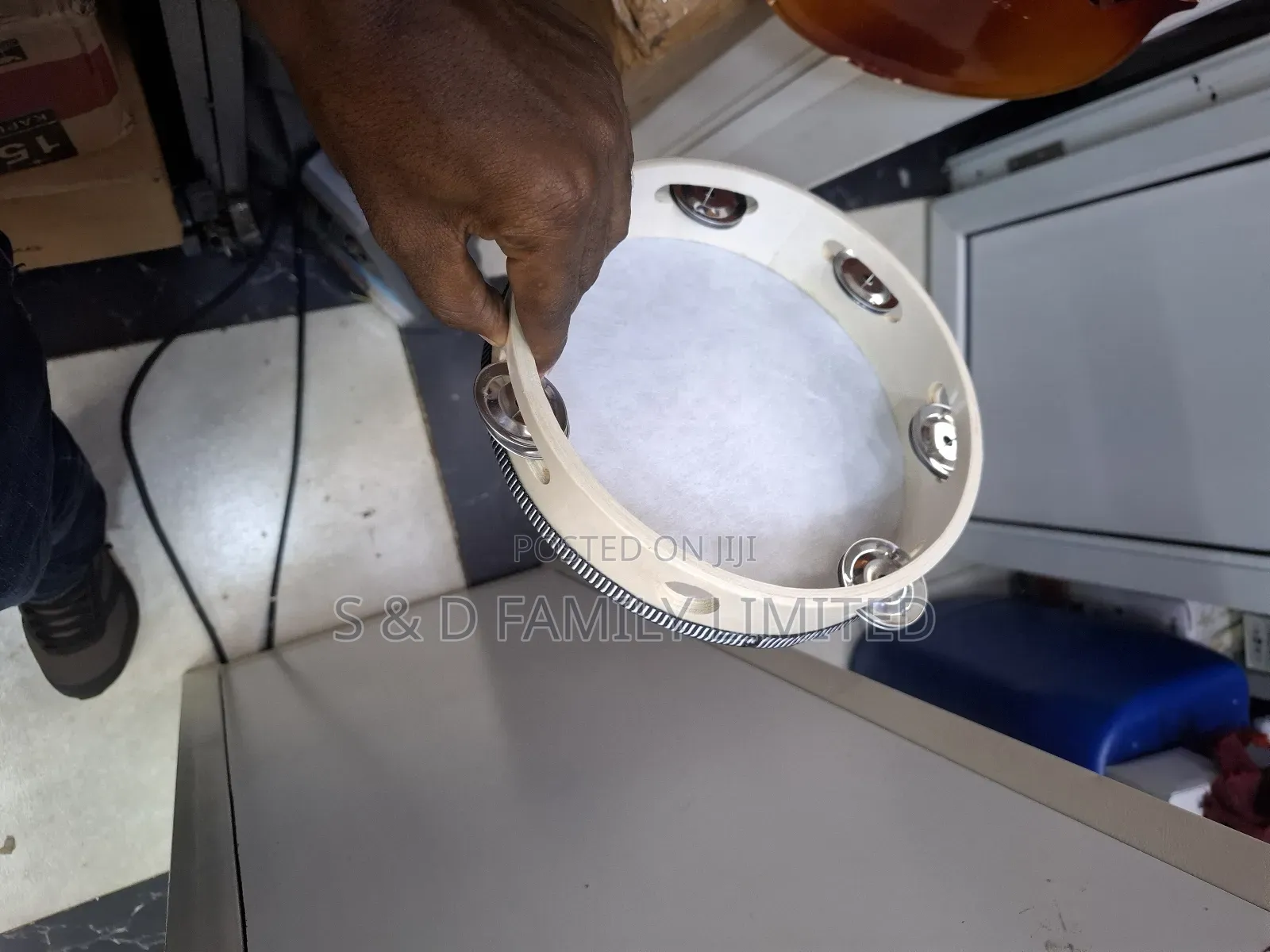 8 Inch Skin Tambourine