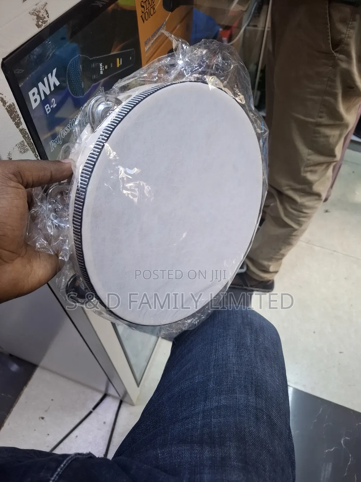 10 Inch Skin Tambourine