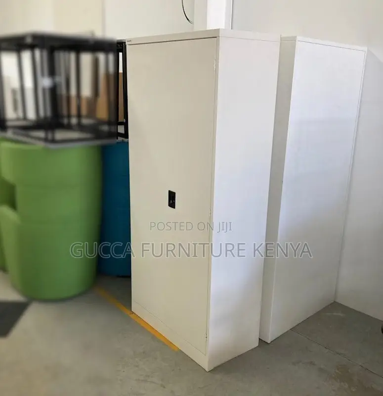 Cabinets: Office 2-Door Metallic Stationery Cabinet