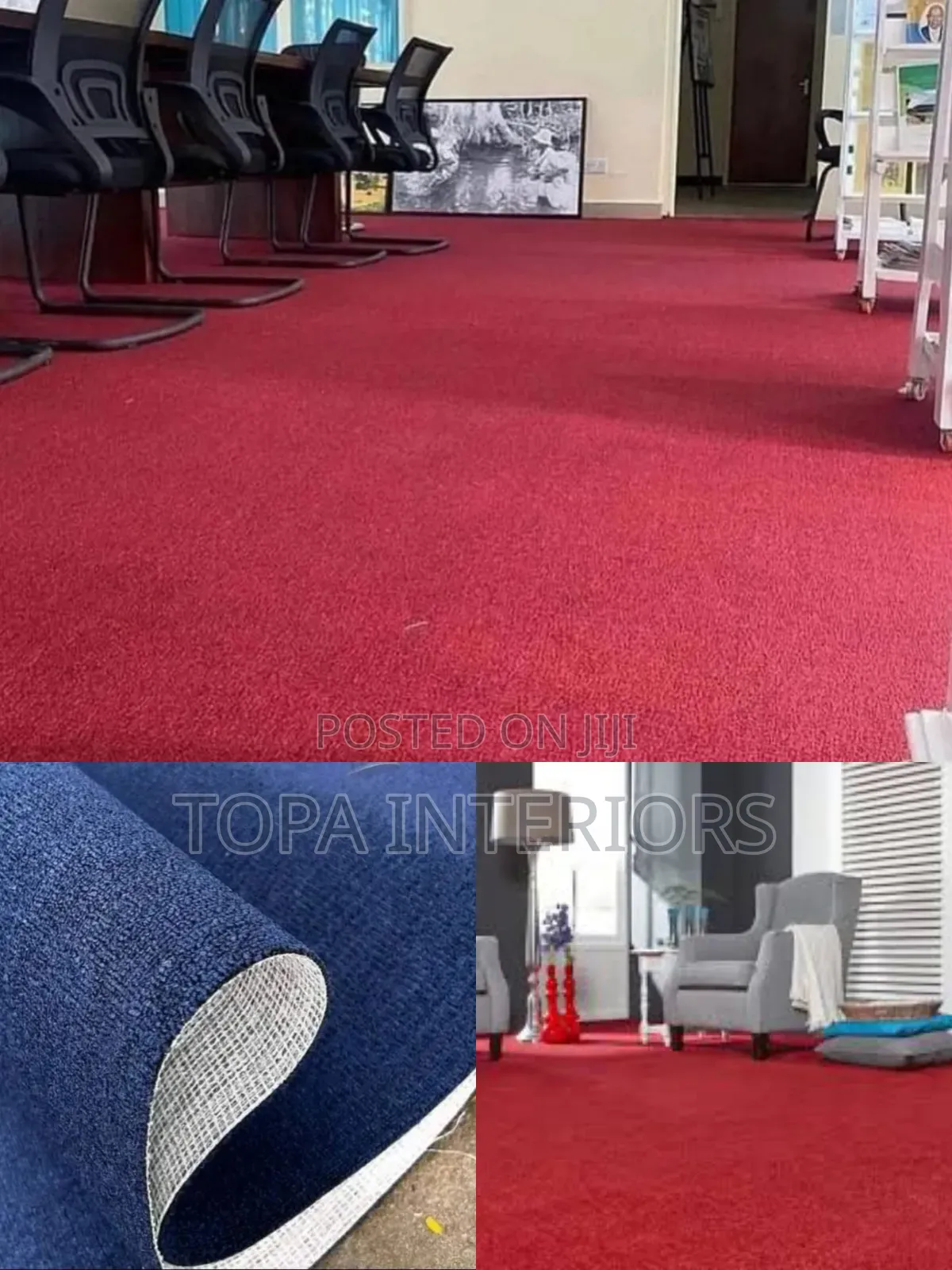Plain Washable Delta Office Decor Flooring Carpets Rugs