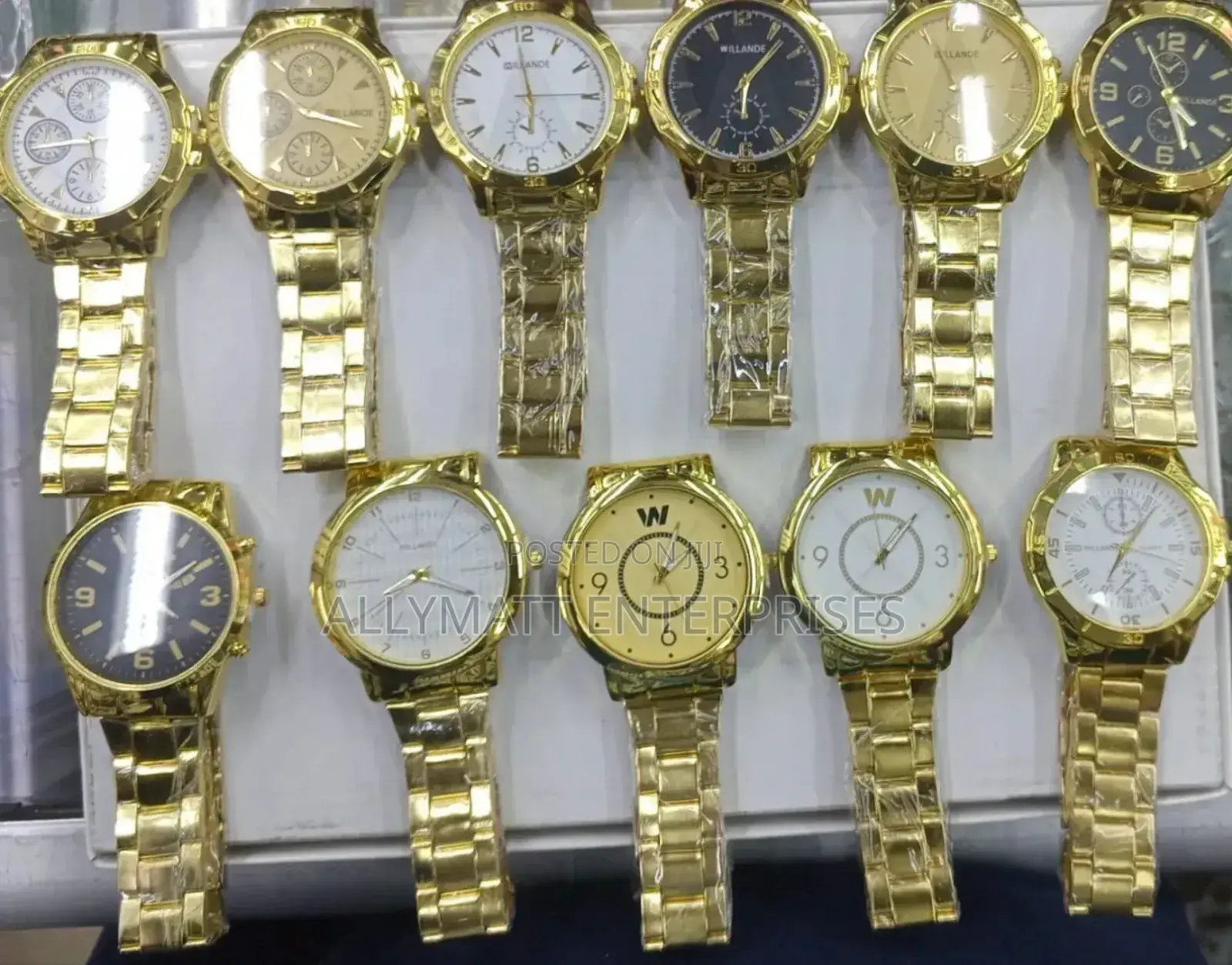 Unisex Gold Watches