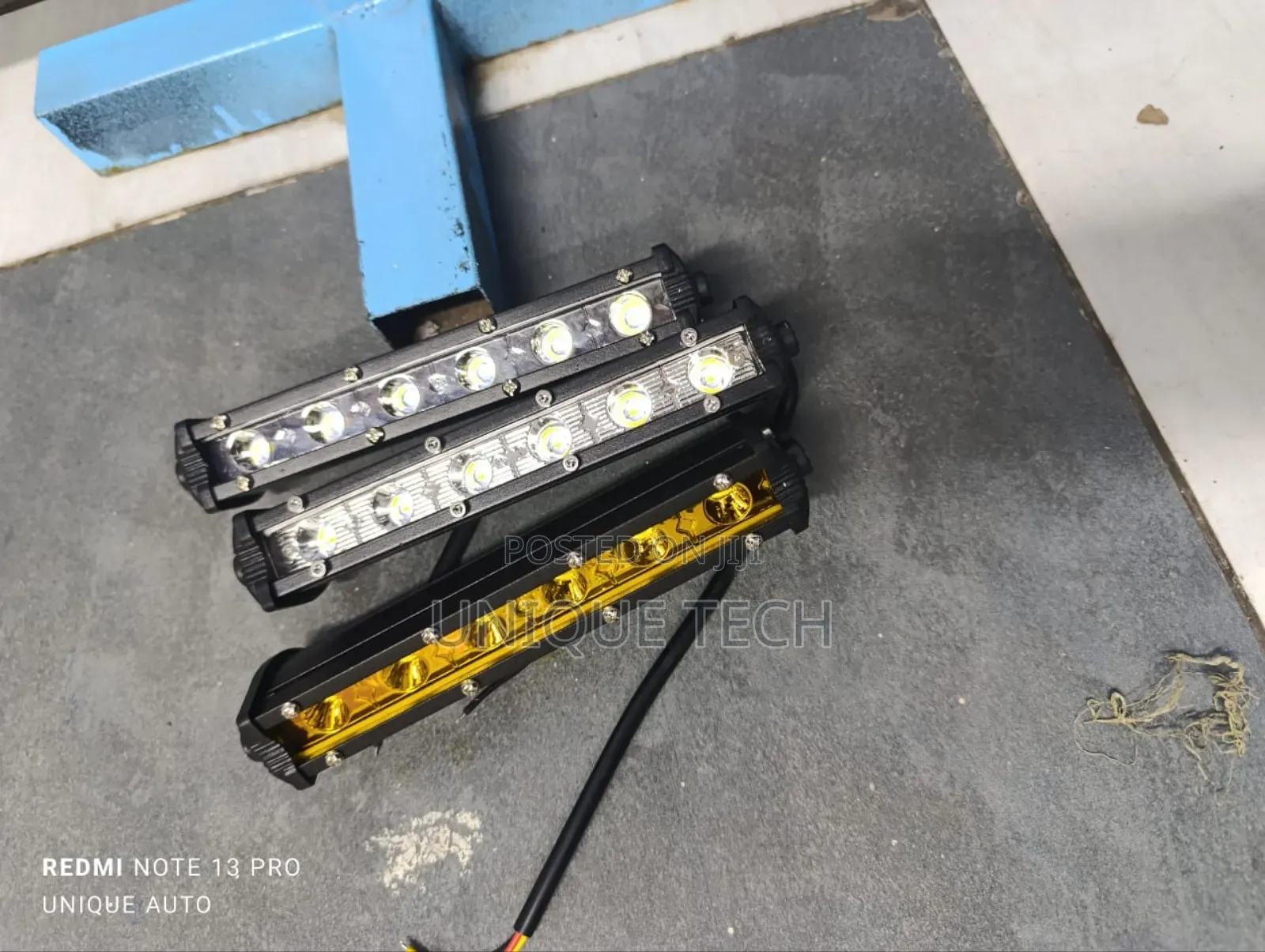 High-Performance 7" Led Bar Light Yellow White