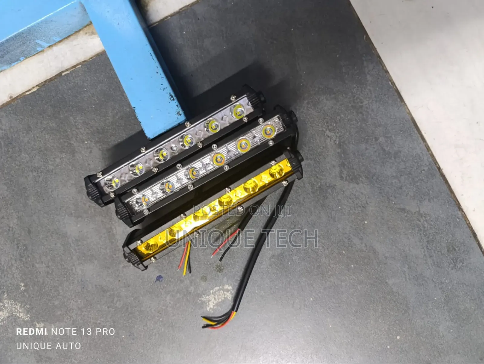 7" Led Bar Light – Clarity in White, Visibility in Yellow