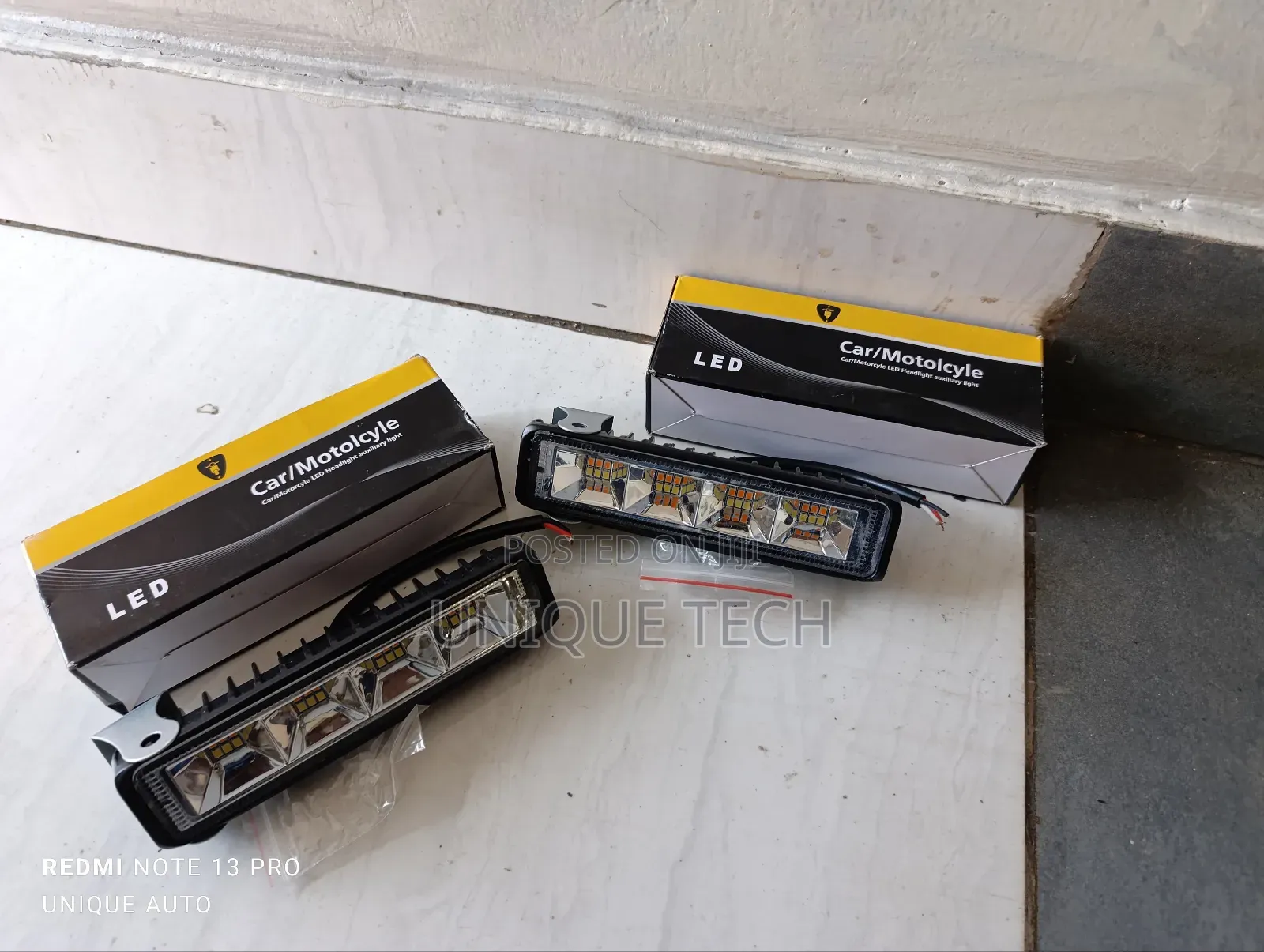 All Terrain 6" Led Bar – Bright White Amber Flickering