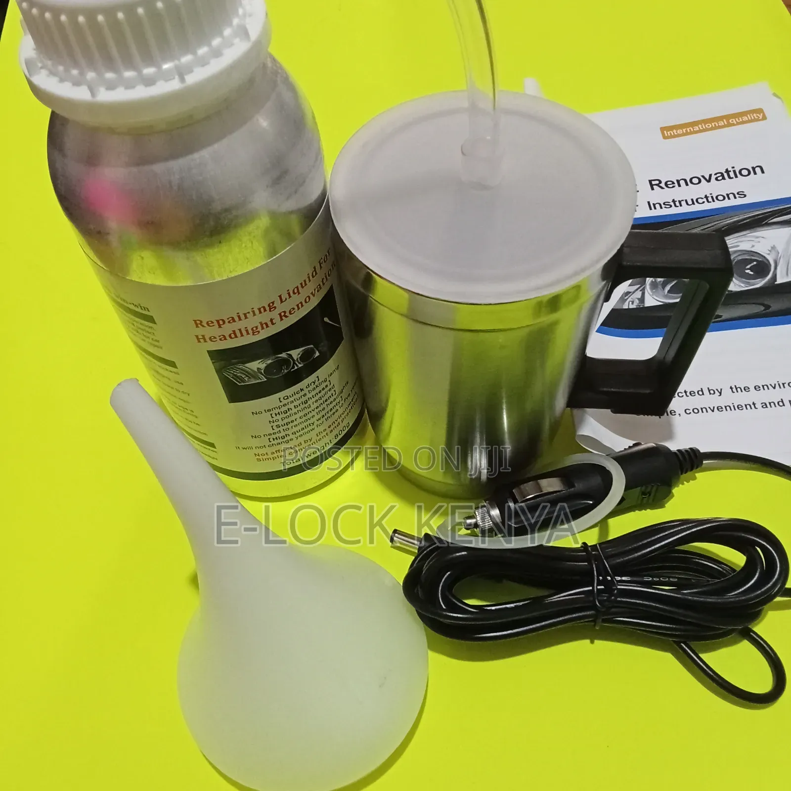 Effortless to Use Headlight Repair Liquid
