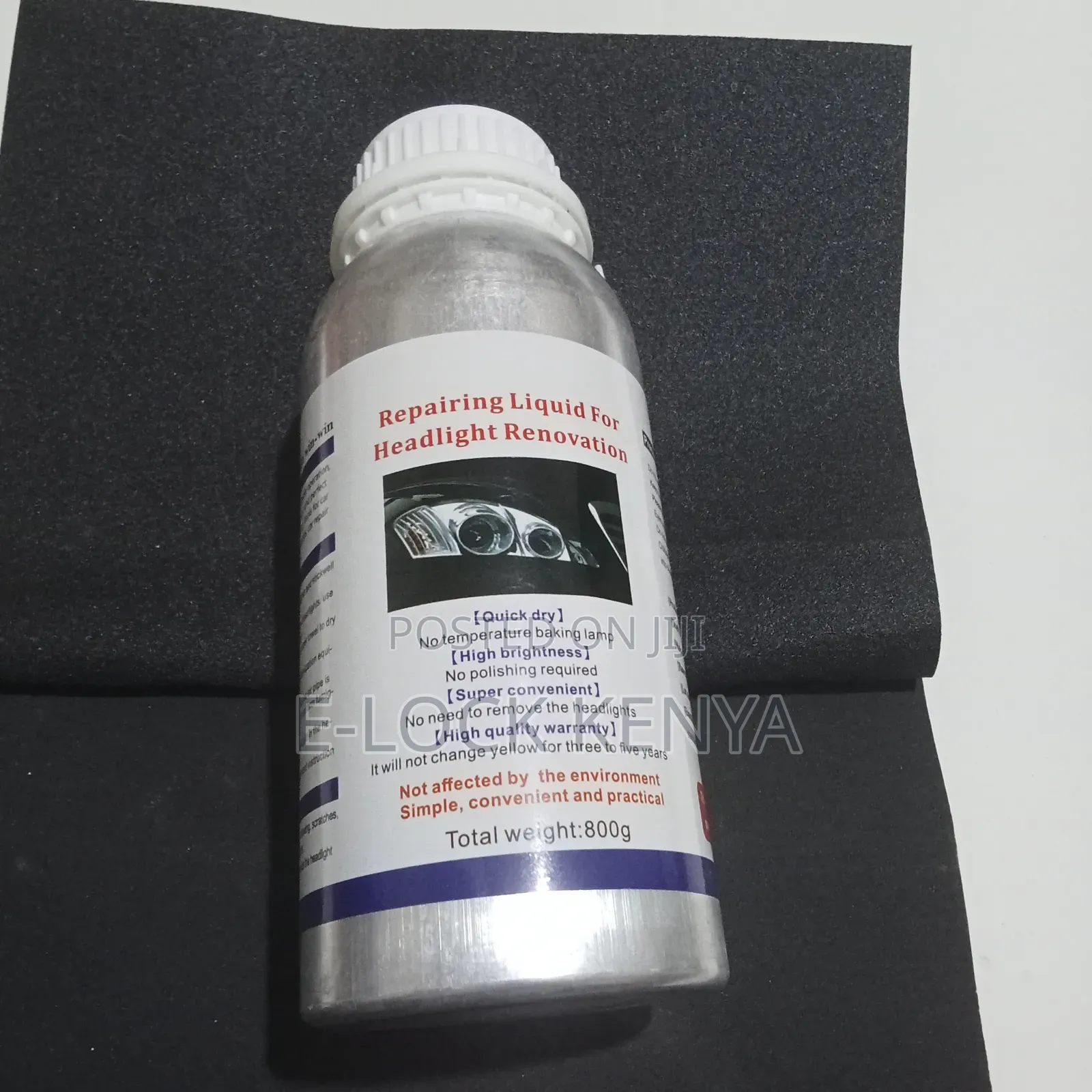 Headlight Repair Kit With Atomizing Cup