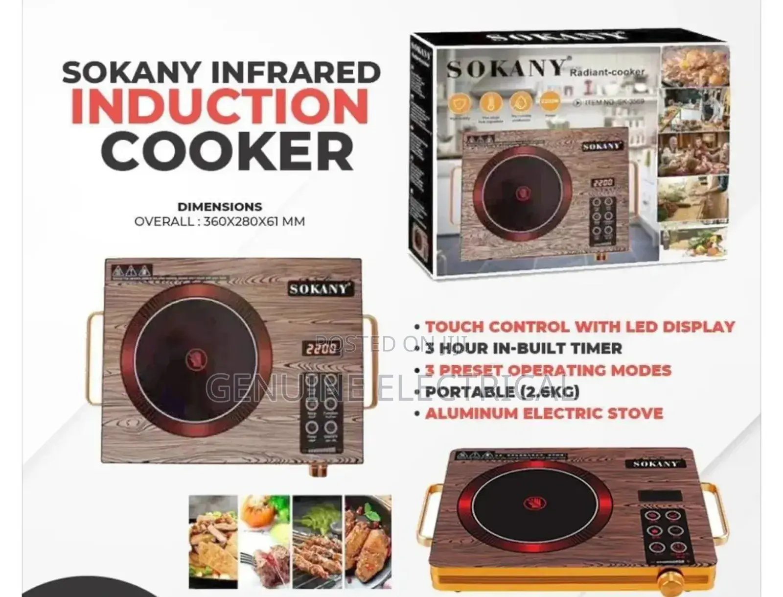 Sokany Induction Cooker