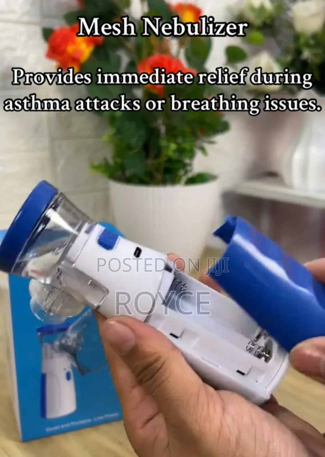 Battery Powered Mesh Nebulizer