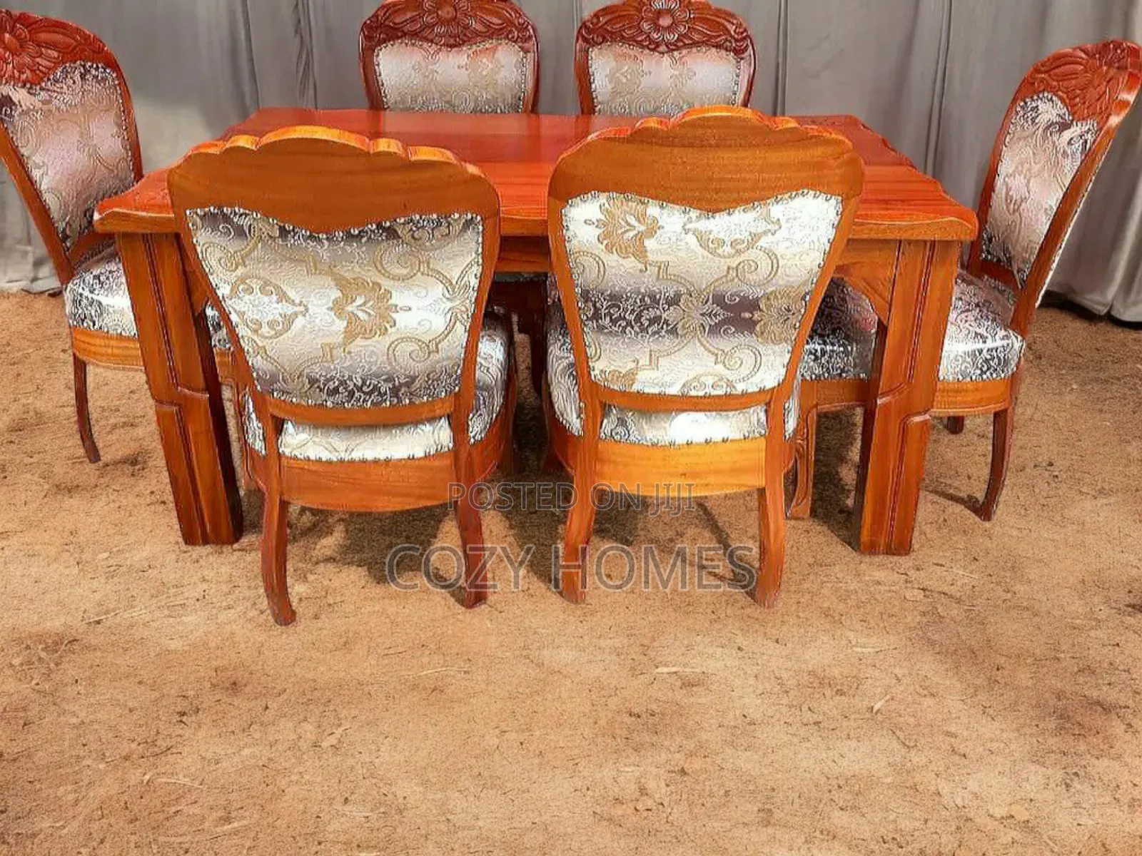 A Well Designed Antique Dining Table Set